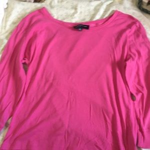 Jones New York Signature women’s blouse Large Pink